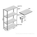 Iso Multi-layer Storage Adjustable Warehouse Steel Shelving Painted Or Galvanized Finish